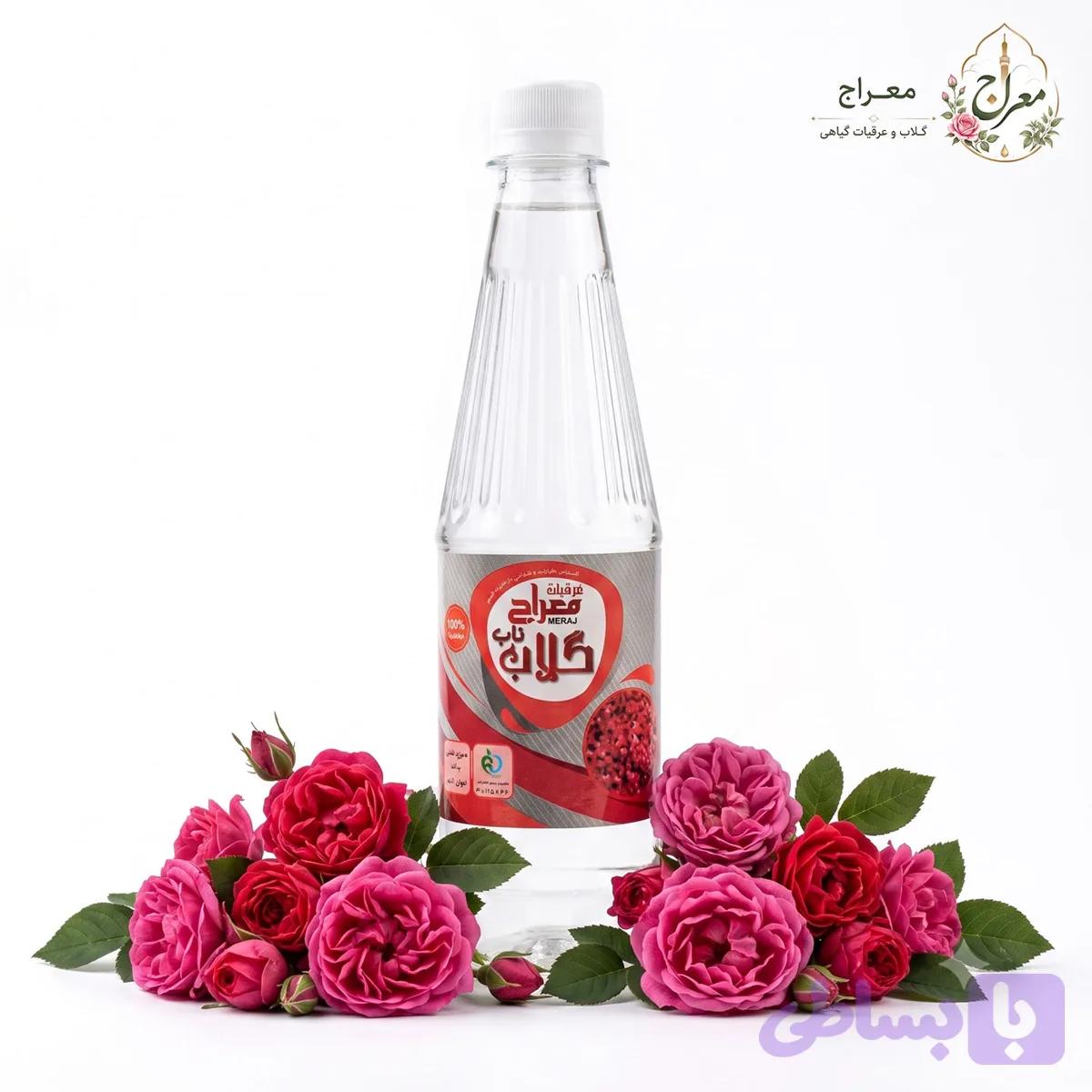 گلاب دوآتیشه کاشان ( ناب معراج – یک لیتر)