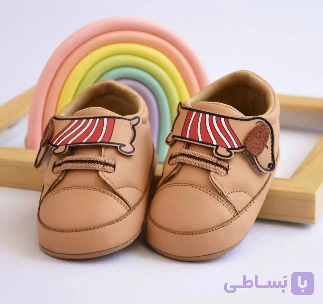 خرید پاپوش نوزادی طرح سگ فانتزی