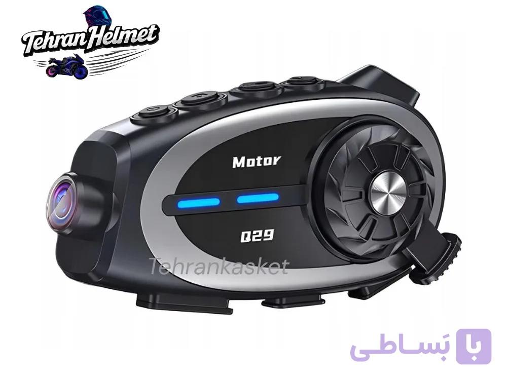 بلوتوث کلاه کاسکت دوربین دار_مدلQ29 اینترکام — تصویر 1