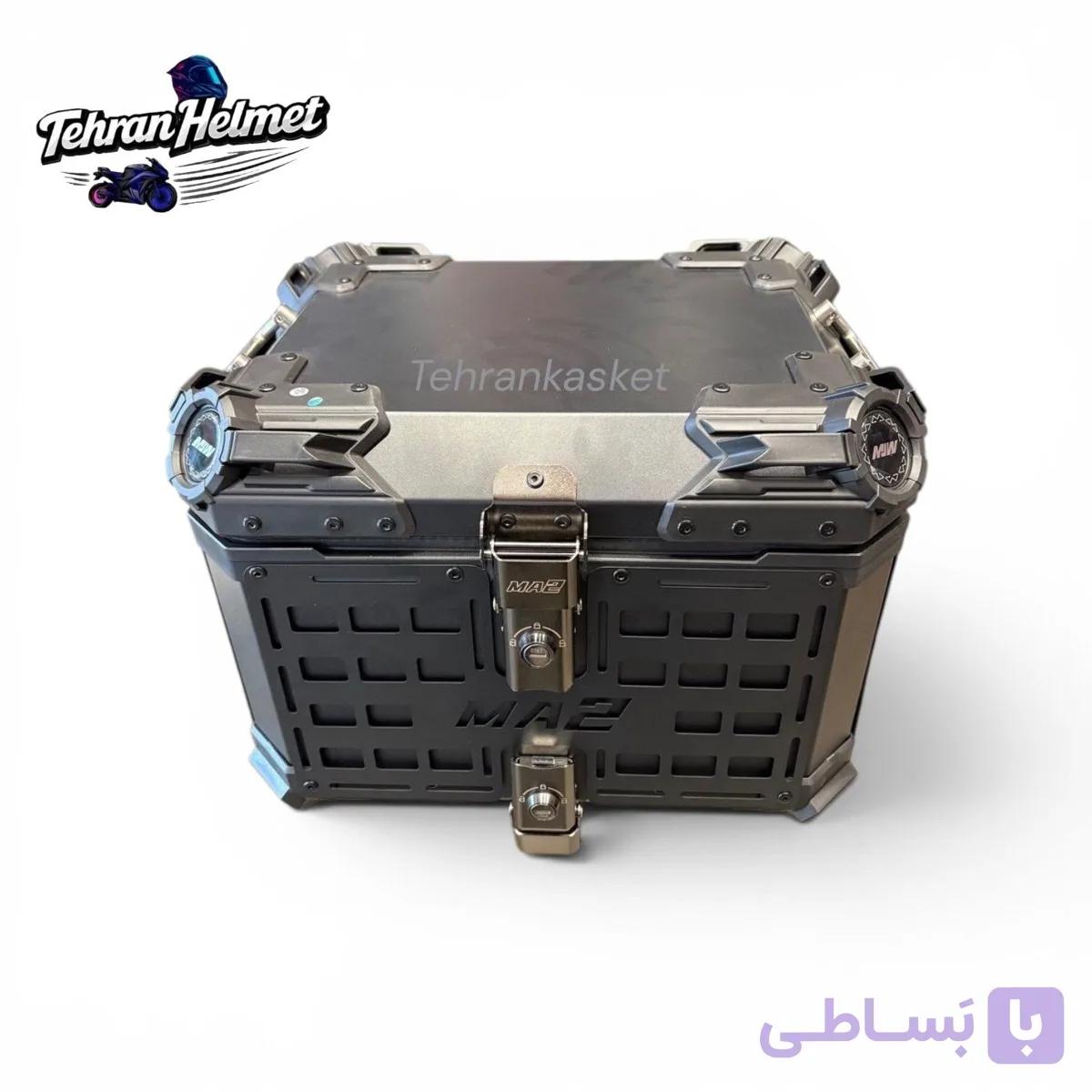 باکس موتور سیکلت فلز دو لایه 45 لیتر — تصویر 1