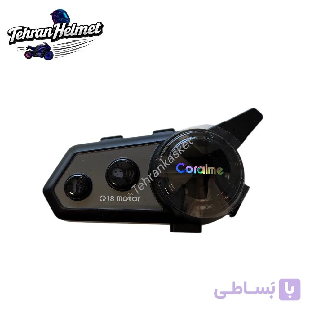 بلوتوث کلاه کاسکت مدل coralme Q18 اینترکام — تصویر 1