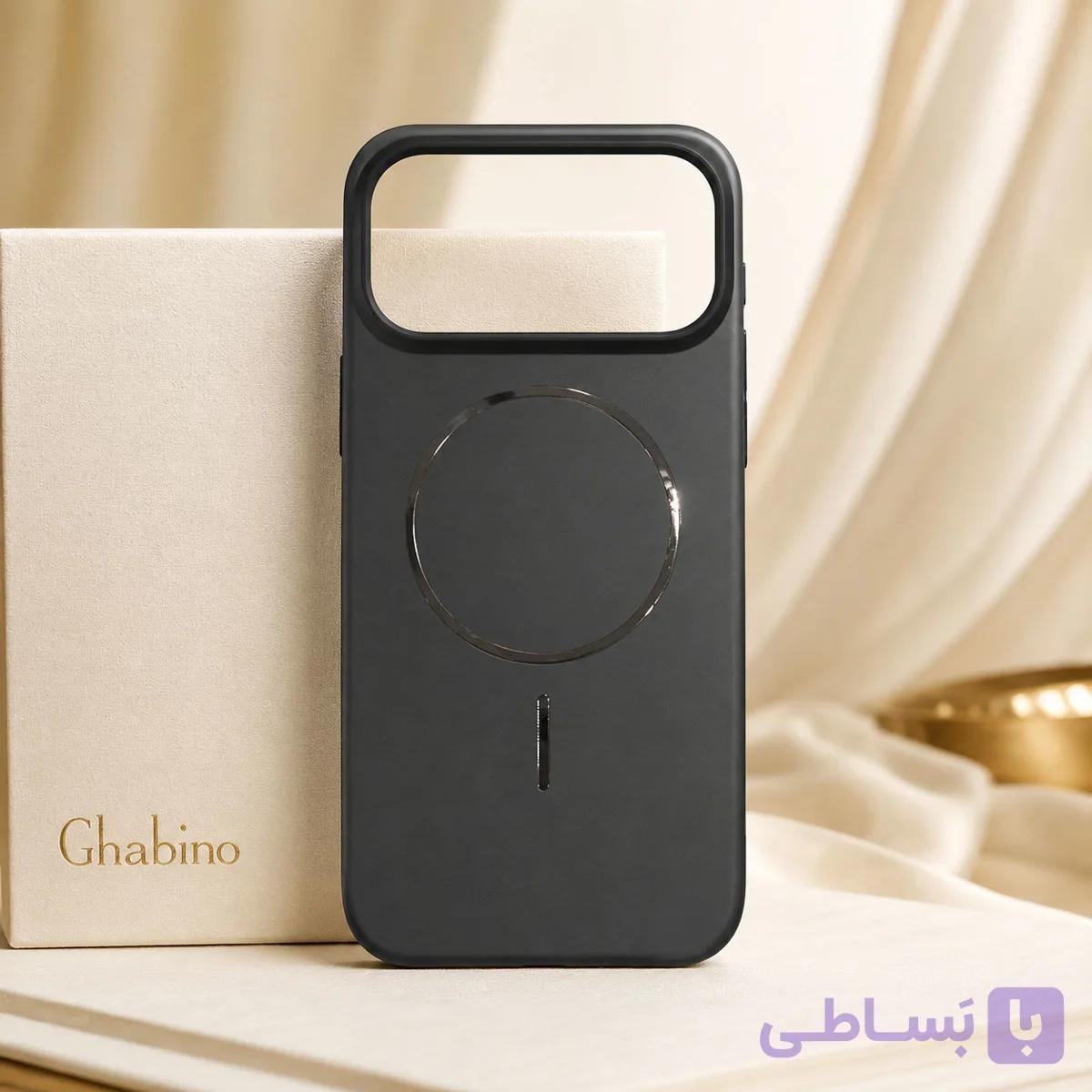 قاب مگ سیف آیفون 17 پرو مکس مدل Matte Black — تصویر 1
