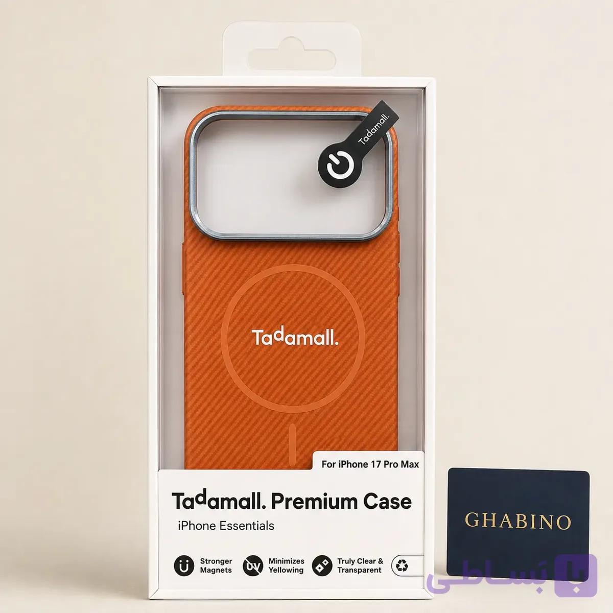 قاب مگ‌سیف آیفون 17 پرو مکس Tadamall Premium Case چند رنگ — تصویر 1