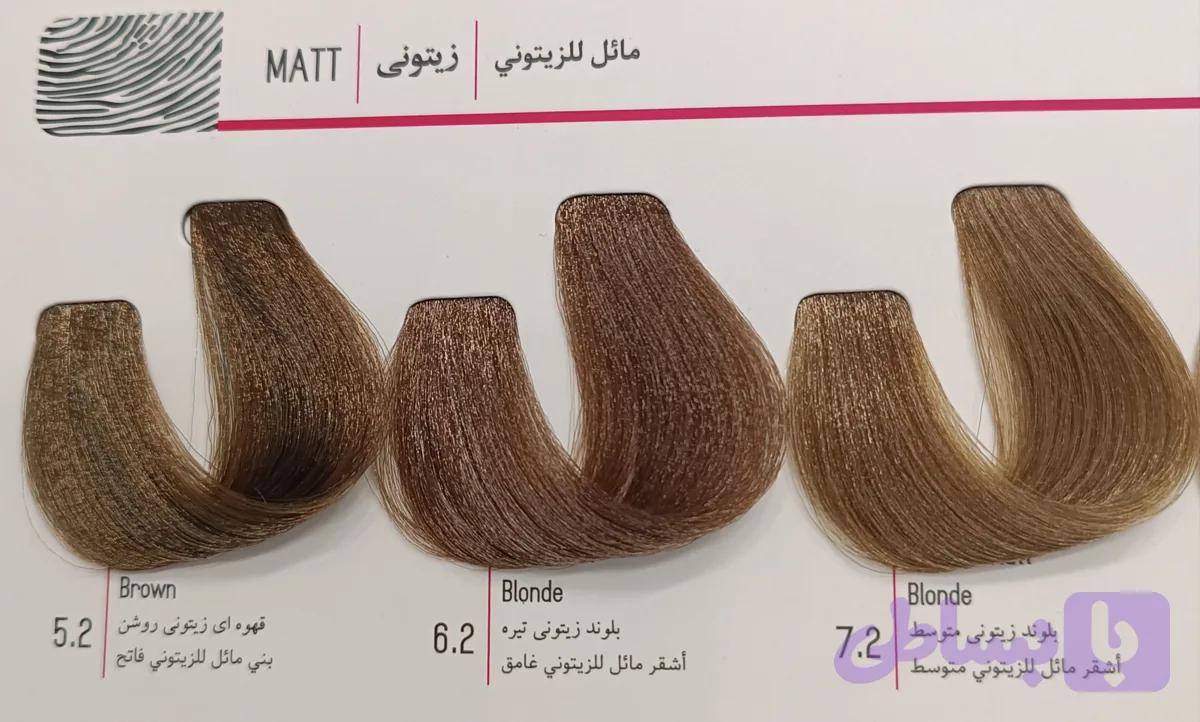 رنگ دیفرنت سری زیتونی