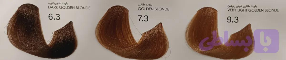 رنگ مو پیکشن سری طلایی