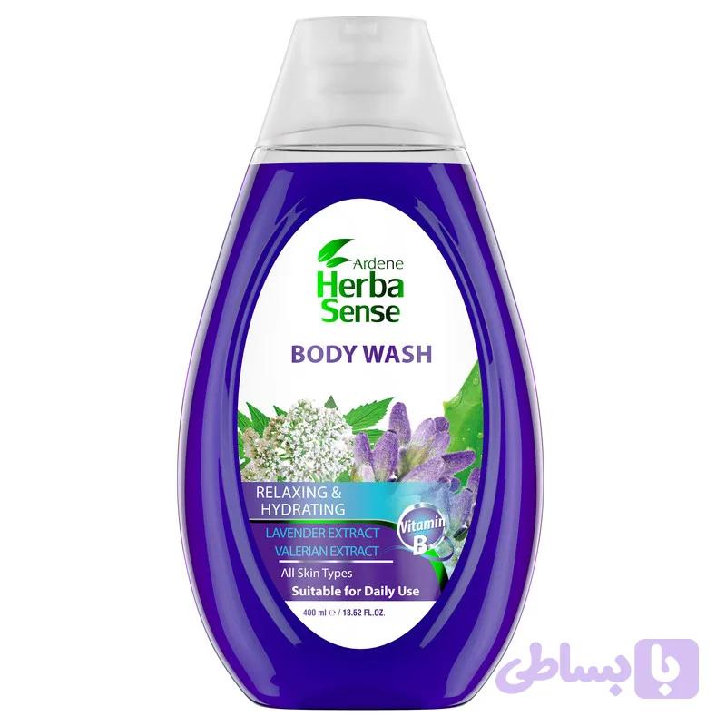 شامپو بدن آردن هرباسنس مدل RELAXING and HYDRATING حجم 400 میلی لیتر