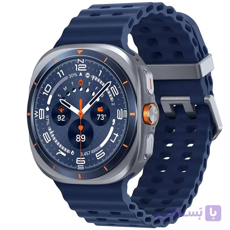 ساعت هوشمند 47 میلی‌متری سامسونگ مدل Galaxy Watch Ultra 2025 با بند مارین — تصویر 1
