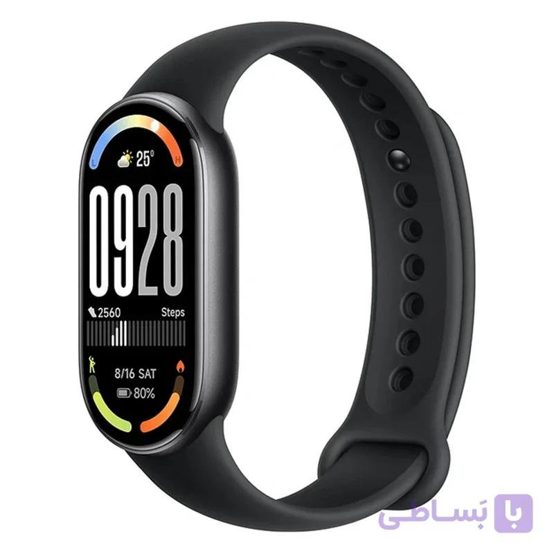 مچ‌بند هوشمند شیائومی مدل Band 10 با بند سیلیکونی، سازگار با سیستم عامل اندروید و iOS، مقاوم در برابر آب و گرد و غبار، دارای قابلیت اعلان تماس و پیام و کنترل دستگاه‌های هوشمند، دارای سنسورهای ضربان قلب و سنجش کیفیت خواب و شتاب‌سنج — تصویر 1