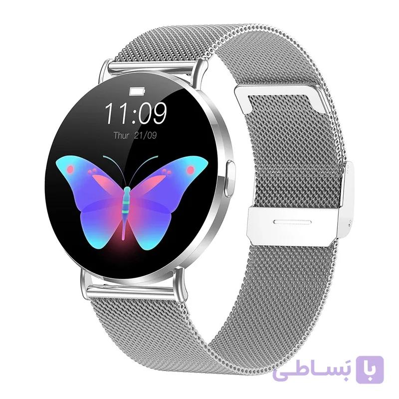 ساعت هوشمند 41 میلی‌متری تی سی اچ مدل LX1 Moon با بند فلزی — تصویر 1