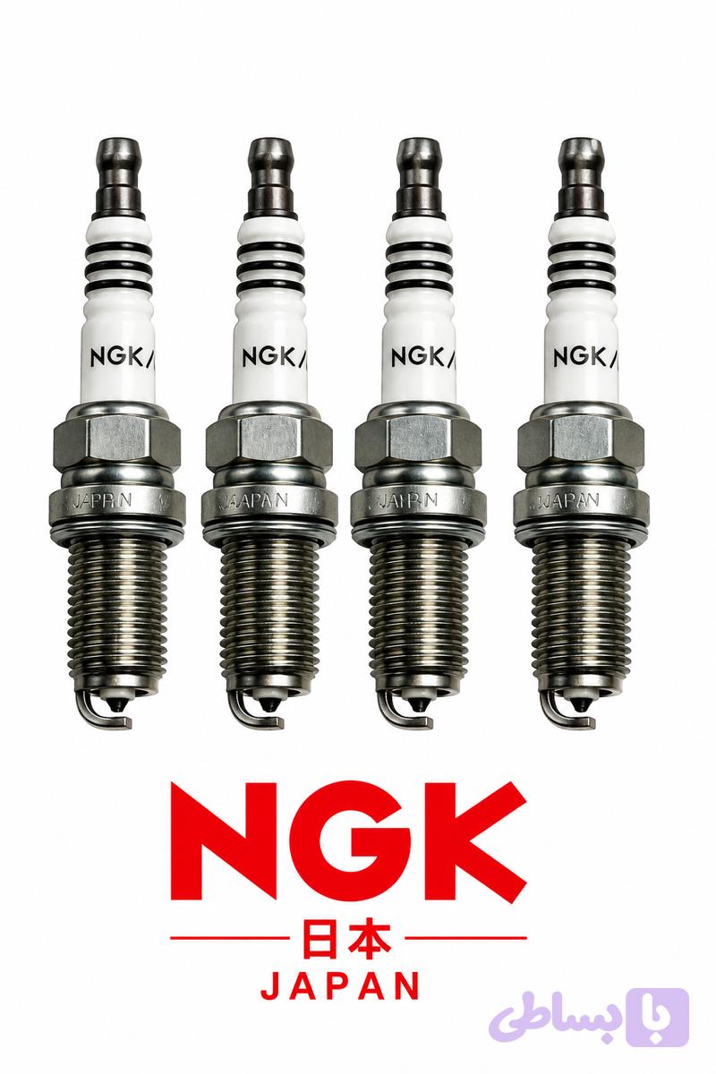 شمع ngkمشکی سه خط ساخت کشور ژاپن