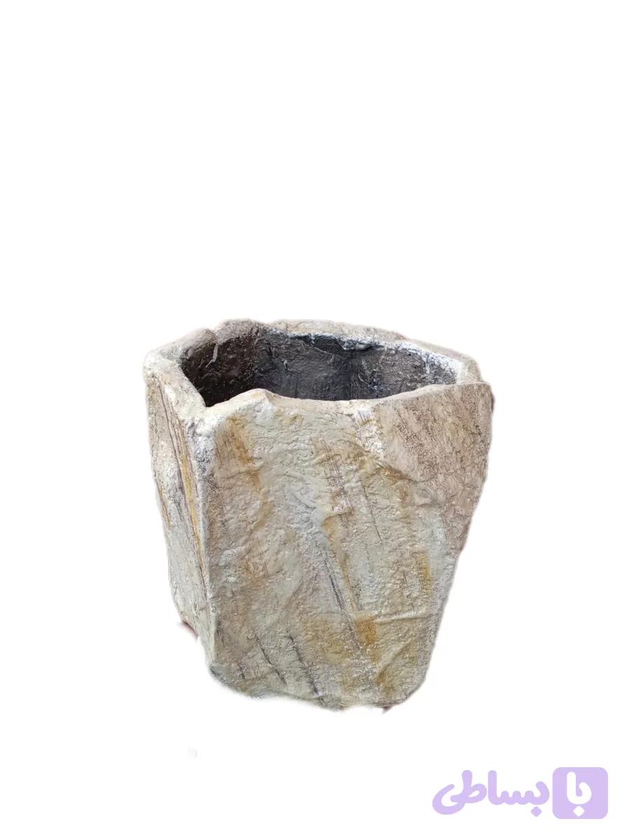 گلدان طرح سنگ (خیلی بزرگ)