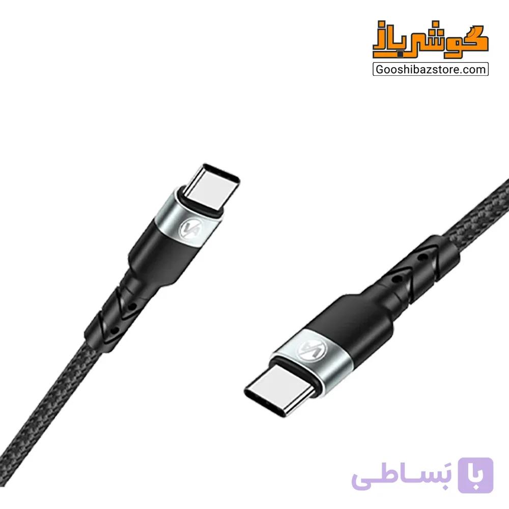 کابل دوسر تایپ سی ولت آمپر مدل VA61 — تصویر 1