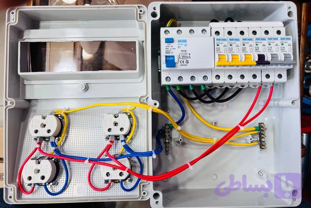 تابلو کارگاهی سه فاز رعد الکتریک