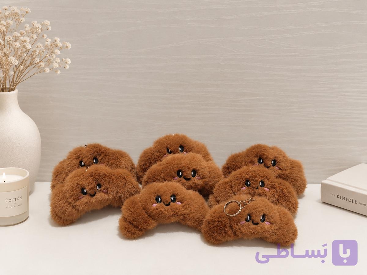 جاکلیدی و آویز کروسان