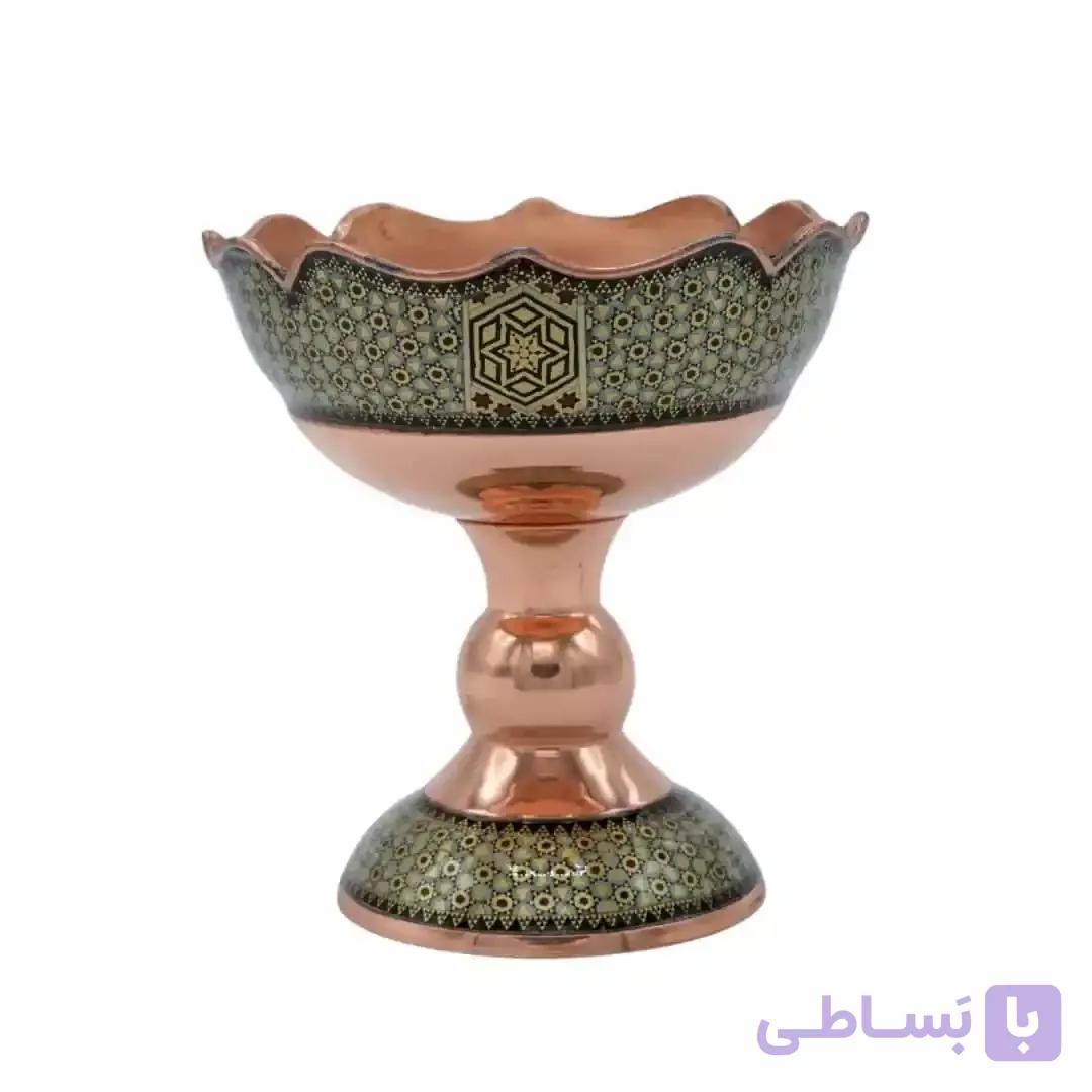 کاسه لب دالبر مس و خاتم — تصویر 1