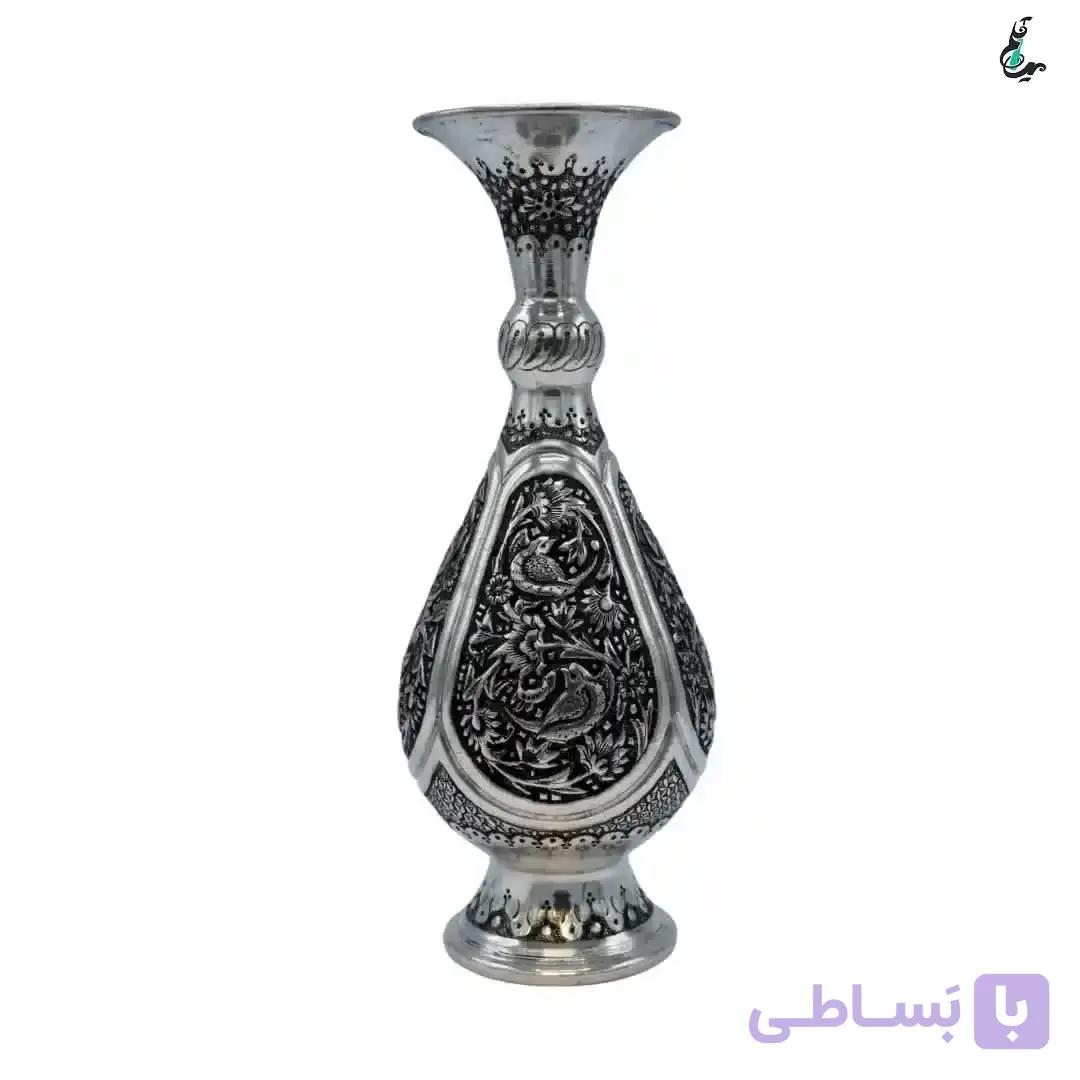 گلدان صراحی مسی — تصویر 1