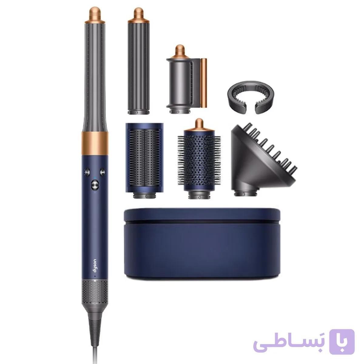 سشوار برس دار حالت دهنده دایسون مدل Airwrap Complete Long Volumise HS05 PBRC — تصویر 1