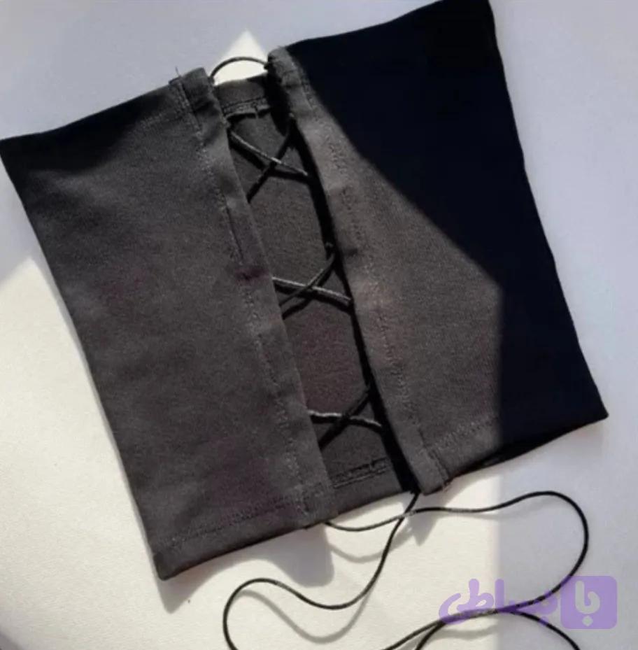 کراپ دکلته پشت بندی