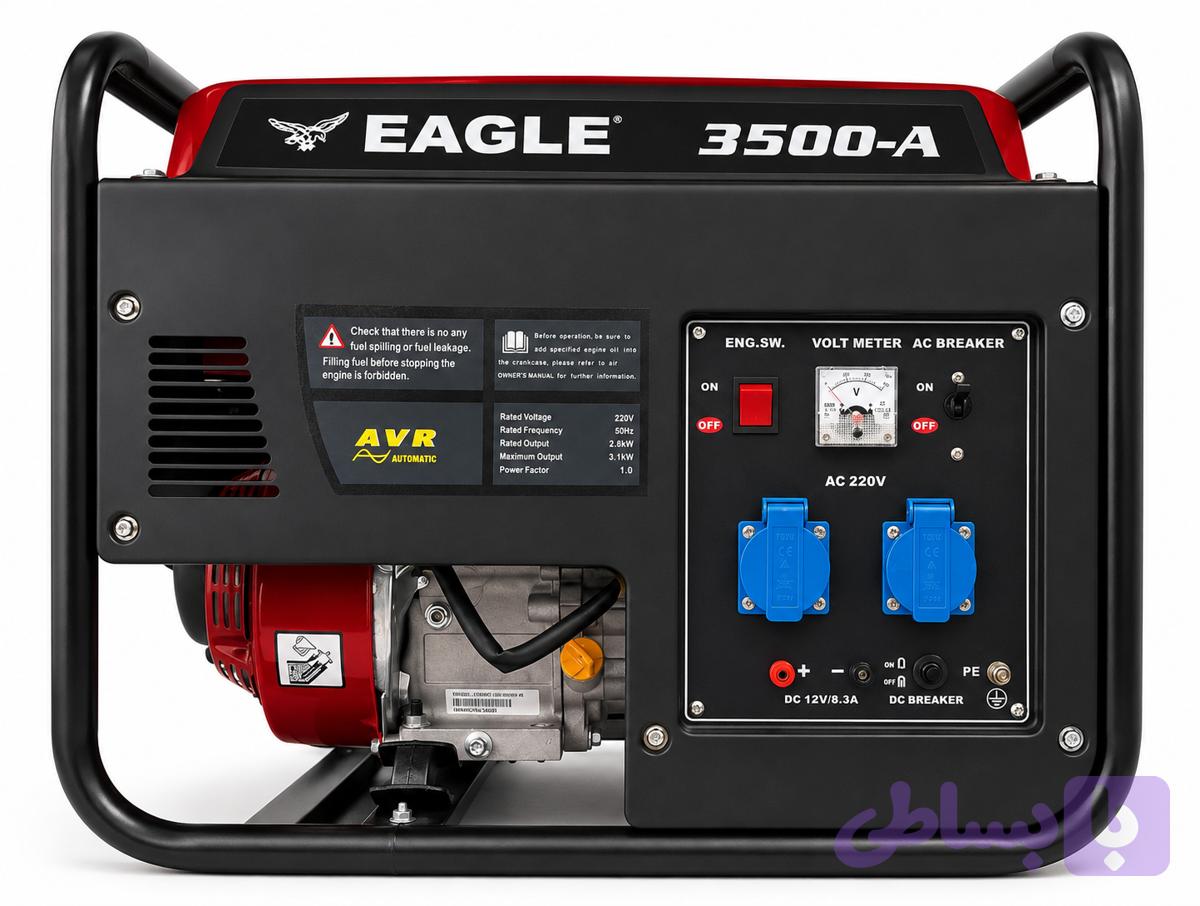 موتور برق ایگل 3 کیلووات مدل EAGLE EG3500