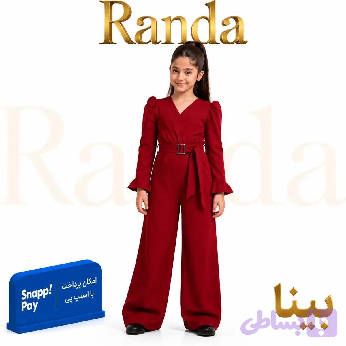 رامپر دخترانه مدل بینا — تصویر 1