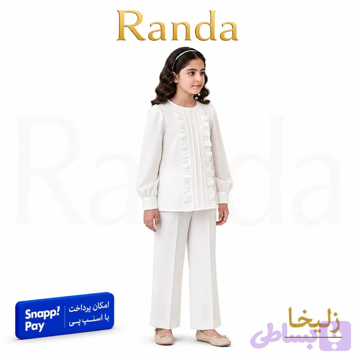 شومیز تک عیدانه دخترانه مدل زلیخا — تصویر 1