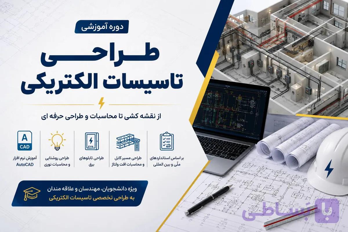 دوره طراحی تاسیسات الکتریکی