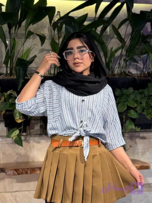 شومیز دیپلمات گره ایی