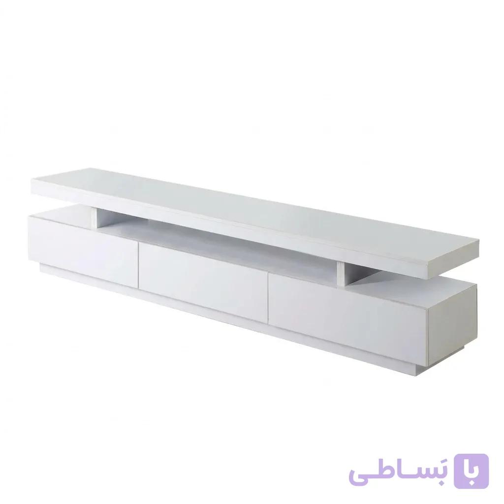 میز تلویزیون ام دی اف کشویی مدل کیان — تصویر 1