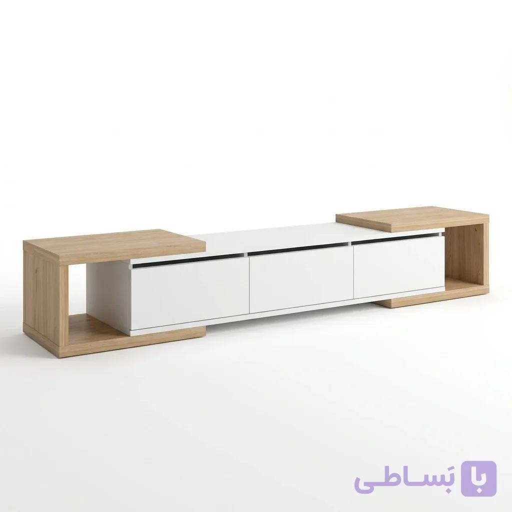 میز تلویزیون ام دی اف مدل روهام — تصویر 1