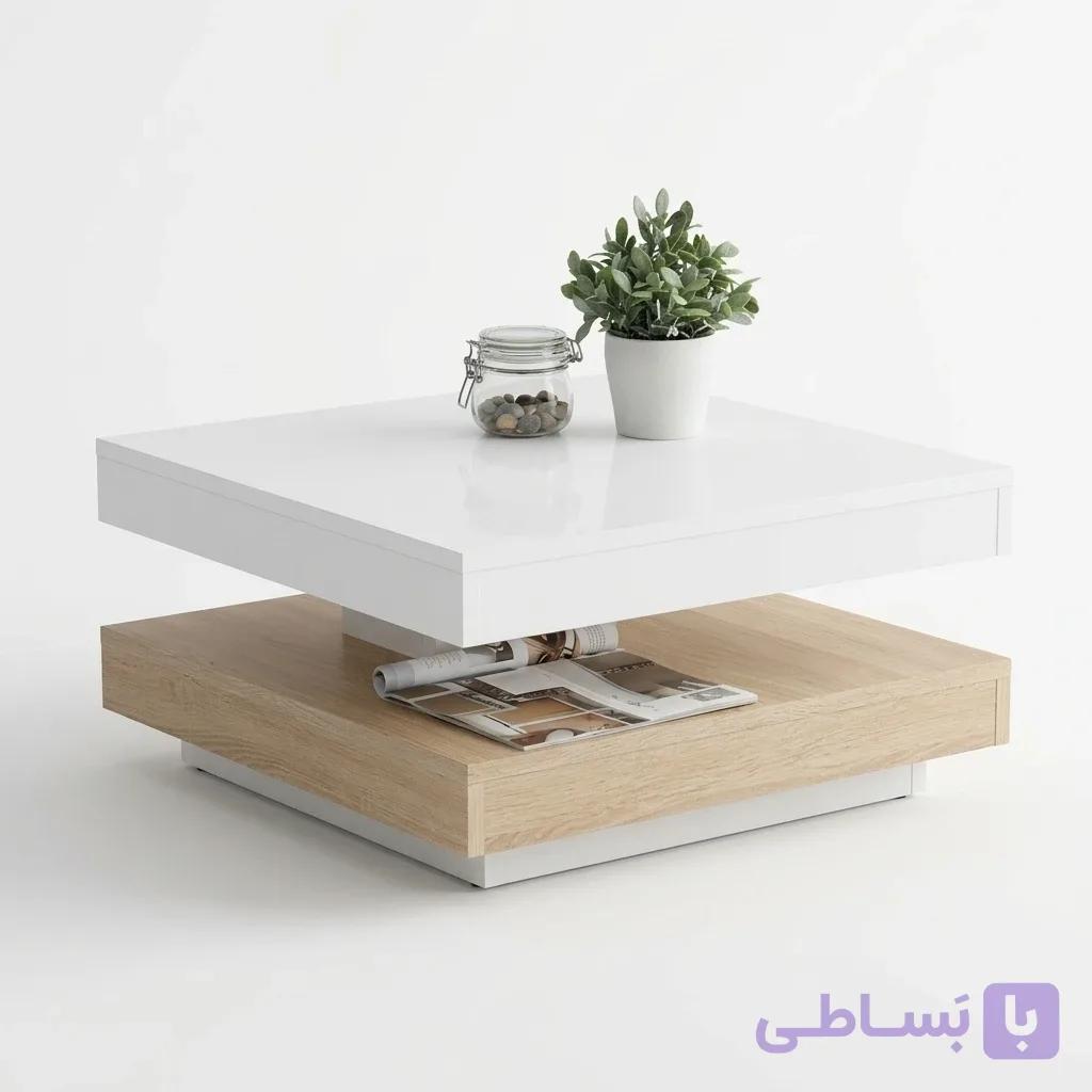 میز جلو مبلی ام دی اف مدل دارا — تصویر 1