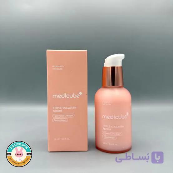 سرم جوانساز و ضد چروک مدی کیوب مدل Triple حجم 55 میلی لیتر