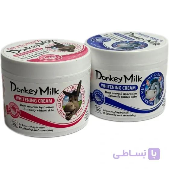 کرم سفید کننده و آبرسان اصلی شیر الاغ 115 گرم