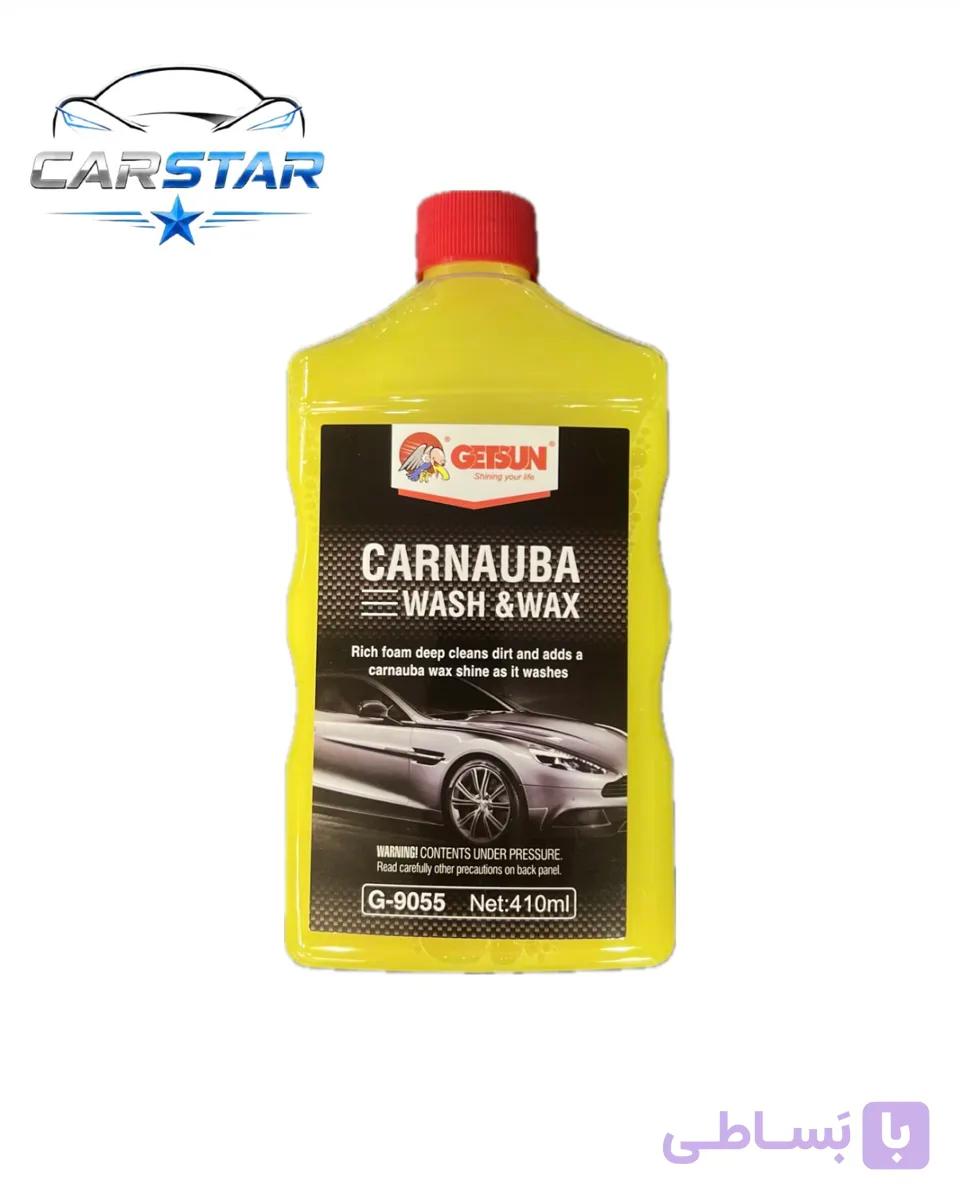 شامپو و واکس بدنه گتسان GETSUN مدل - G-9055 - CARNAUBA کارنوبا حجم 410 میلی لیتر