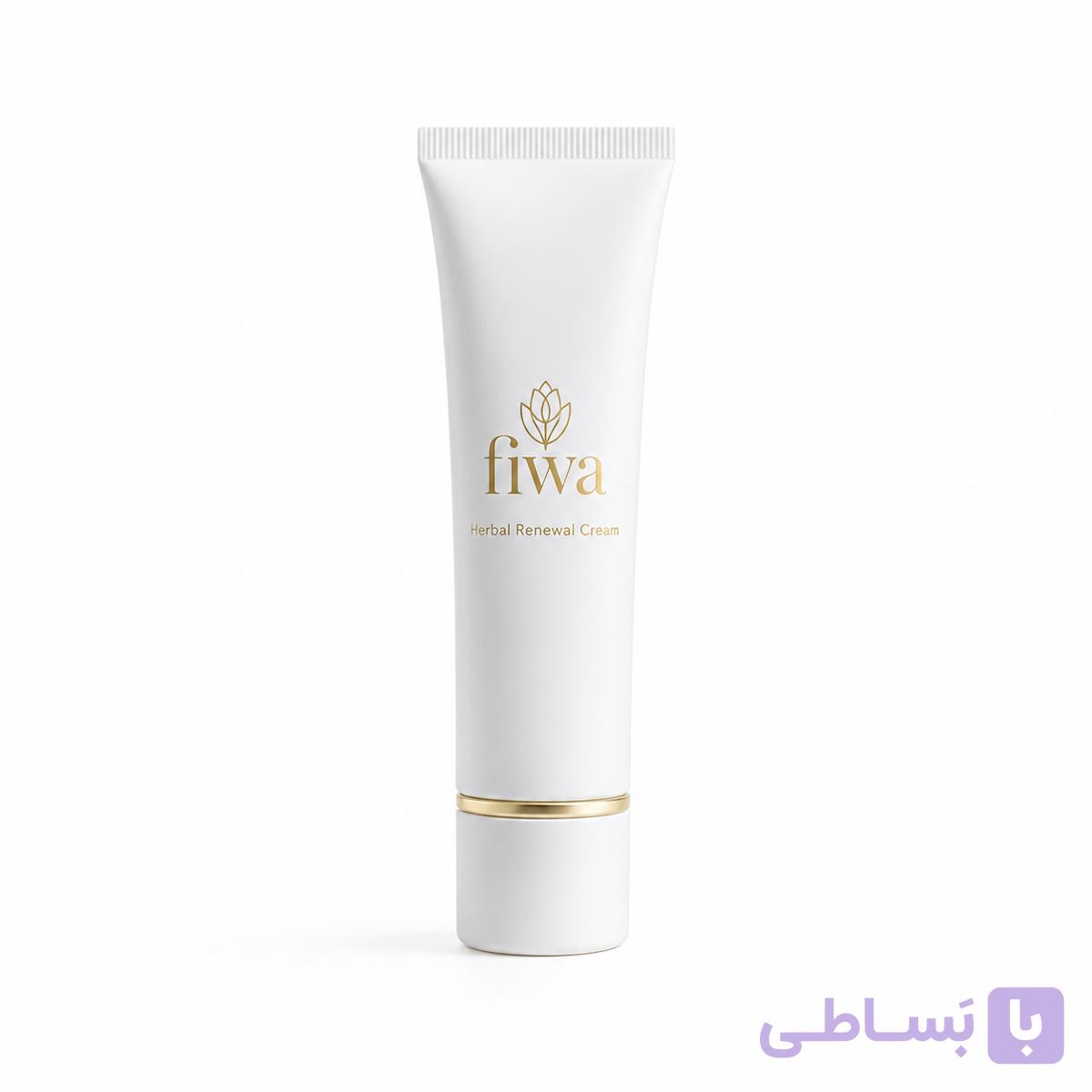 کرم گیاهی جوانساز، روشن‌کننده و ضدجوش فیوا FIWA Herbal Renewal Cream حجم ۳۰ گرم