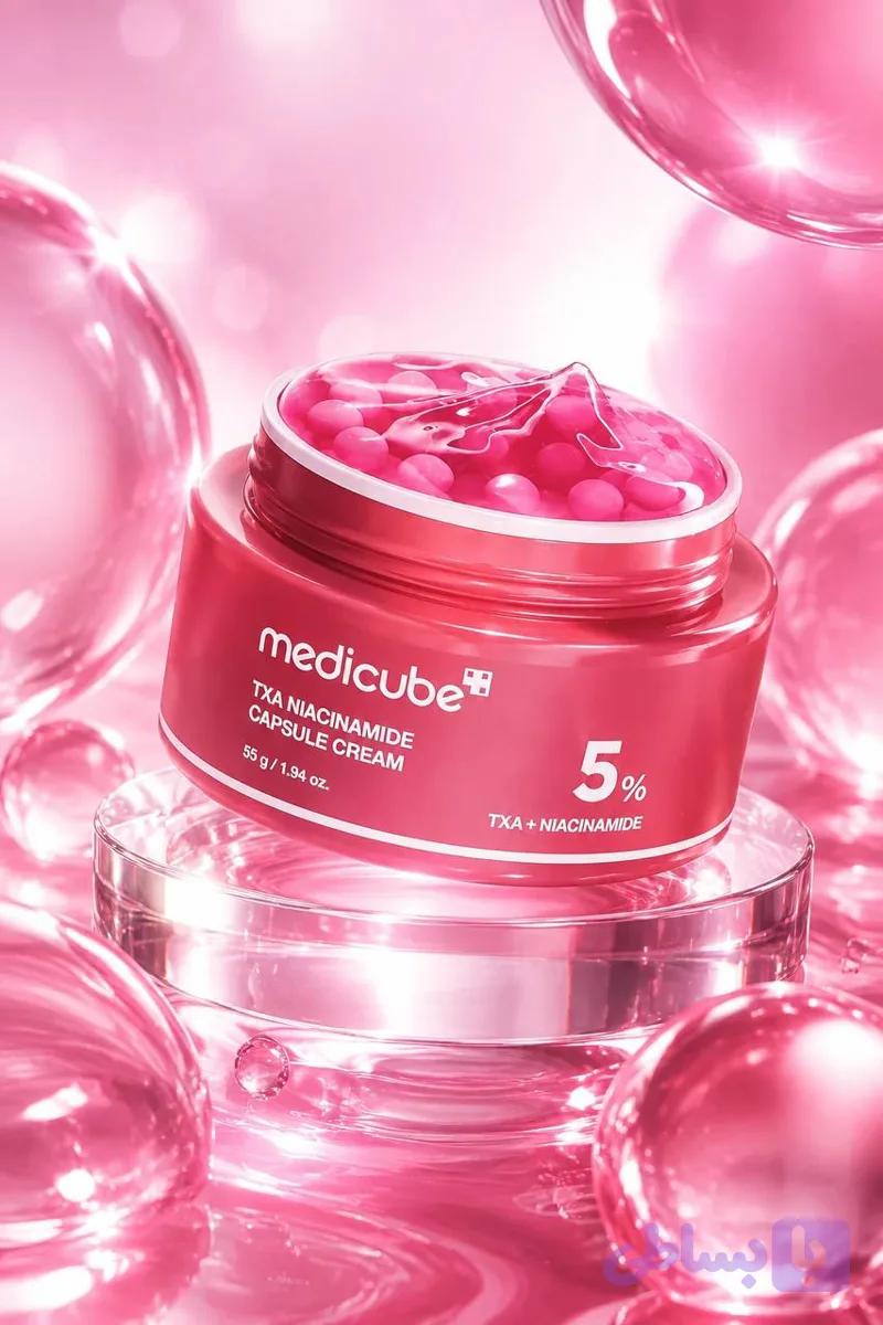 کرم کپسولی ترانگزامیک اسید مدیکیوب | Medicube TXA Niacinamide Capsule Cream