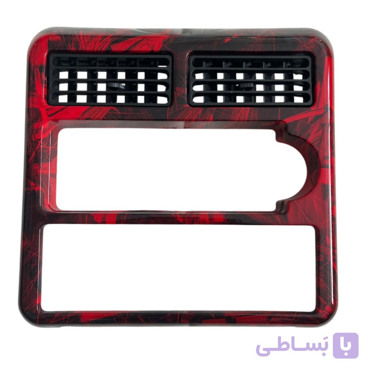 قاب پنل ضبط و دریچه کولر طرح هیدرو 03 مناسب برای پراید صبا — تصویر 1