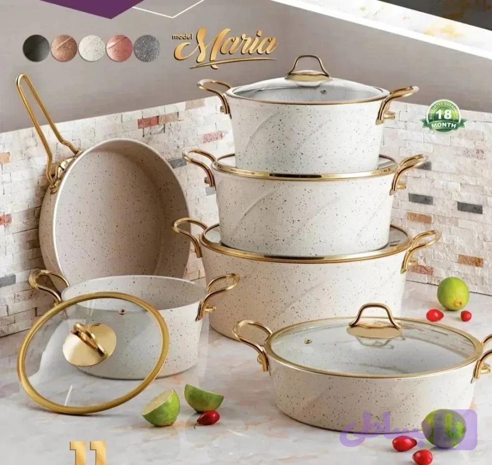 سرویس قابلمه اویز پلاس ترکیه مدل ماریا ۱۱ پارچه
