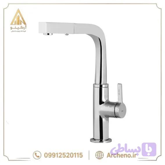 شیر آشپزخانه شاوری kwc مدل آوا