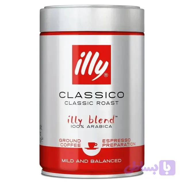 قهوه آسیابشده ایلی مدل Classico اسپرسو ۲۵۰ گرم