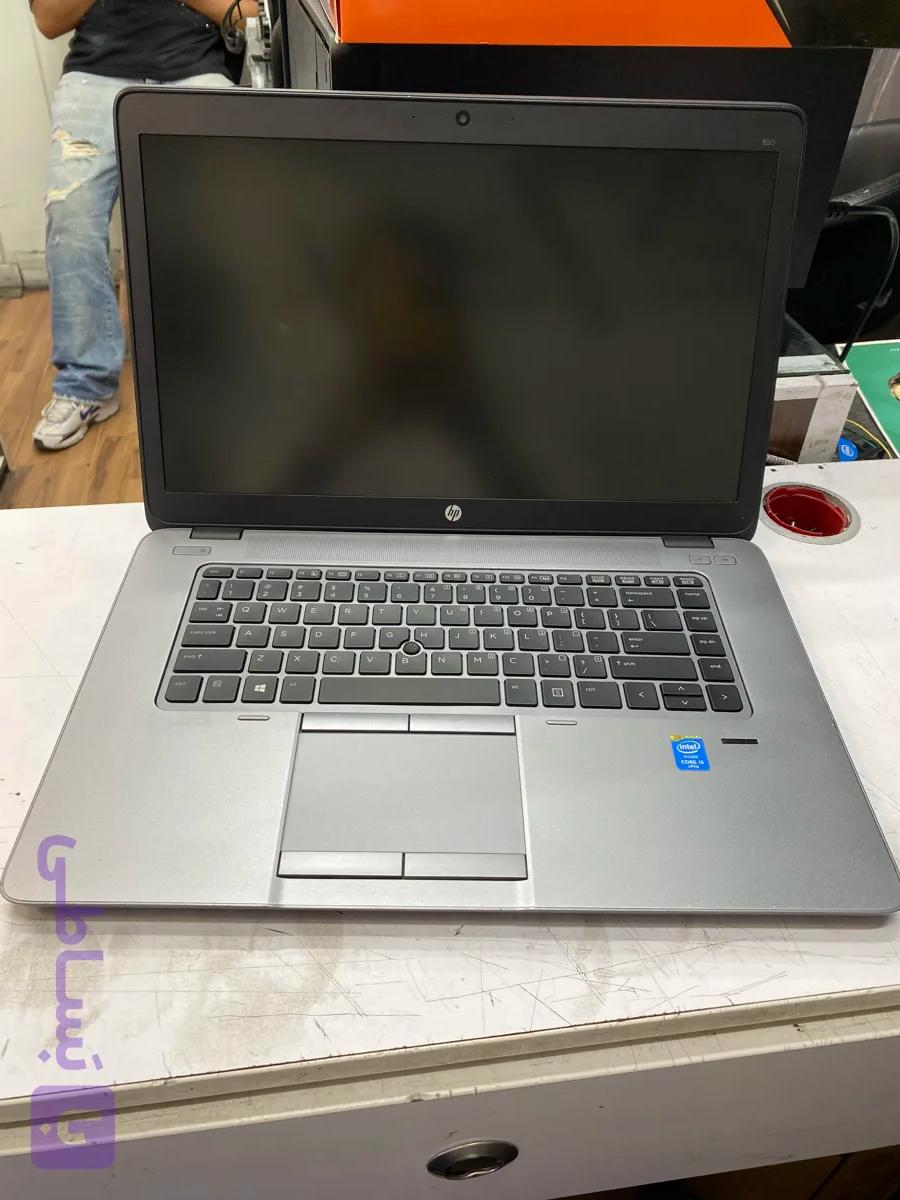 لپتاپ اچ پی مدل و مشخصات Elit book 850 g2 i5 5500u ram 8GB ssd 256 vga intel