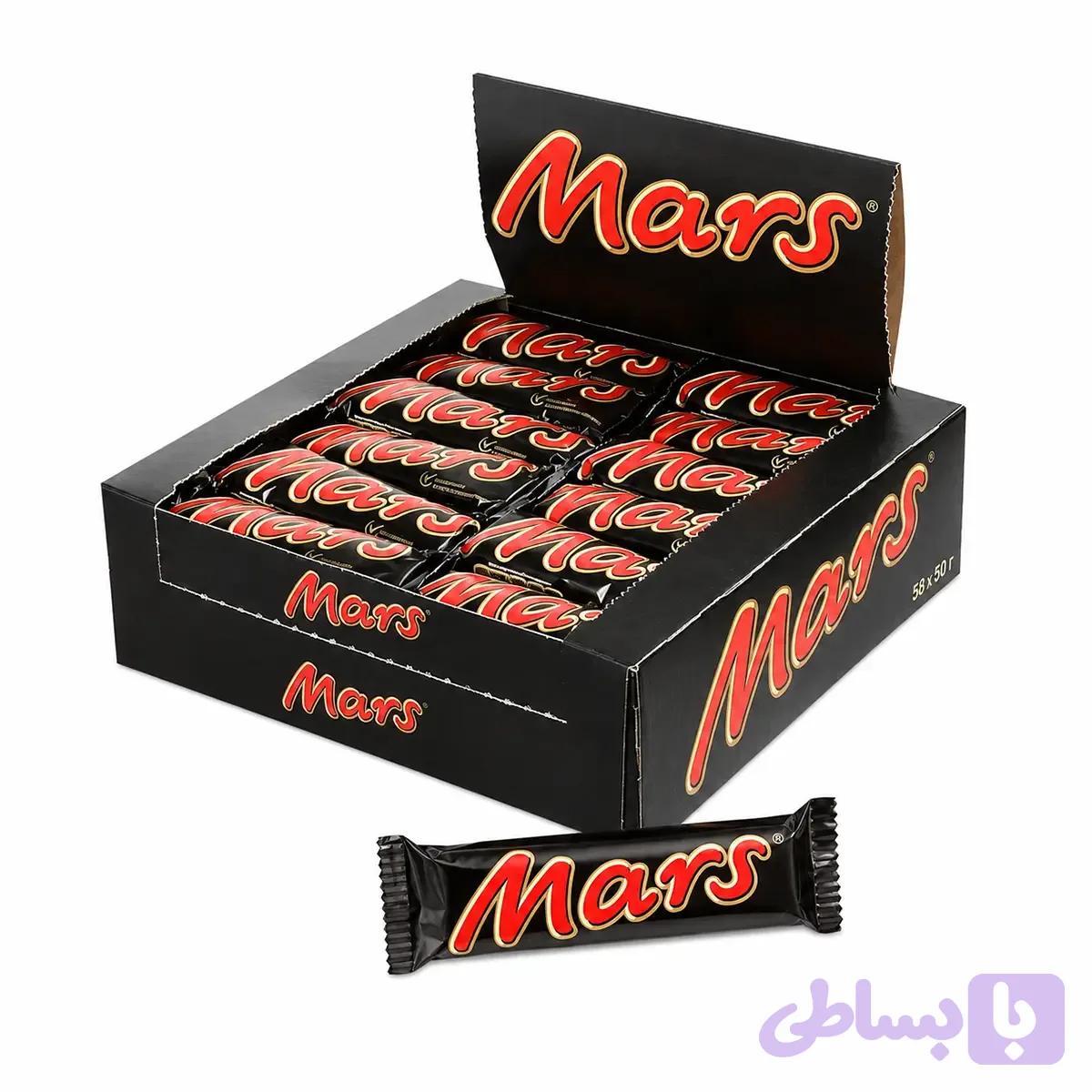 شکلات مارس 50 گرمی بسته 36 عددی — تصویر 1