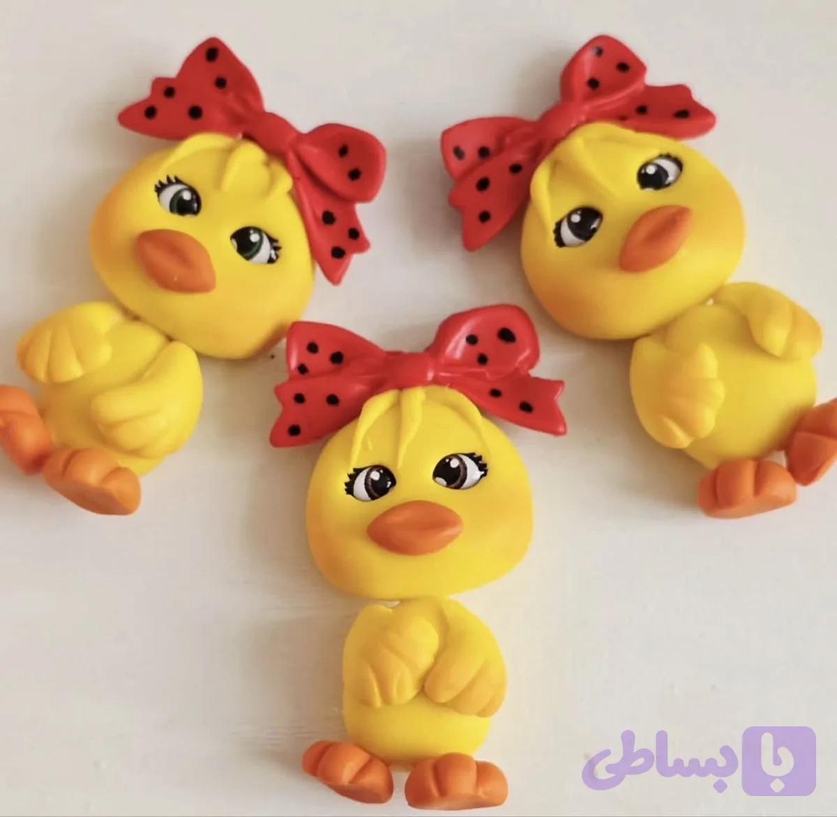 مگنت جوجه زرد فانتزی | هدیه آشپزخانه