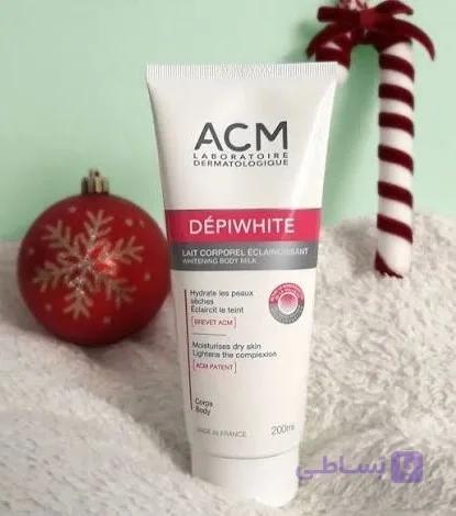 لوسیون روشن کننده بدن ای سی ام مدل Depiwhite حجم 200 میلی لیتر اصل — تصویر 1
