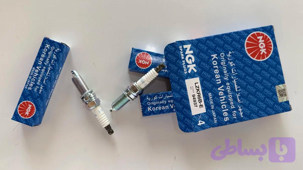 شمع خودرو NGK مدل LZKR6B-E کد 94937 (اصلی)