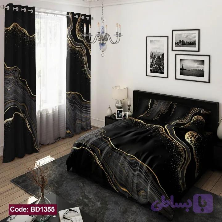 روتختی مدل ماربل مشکی کد BD1355