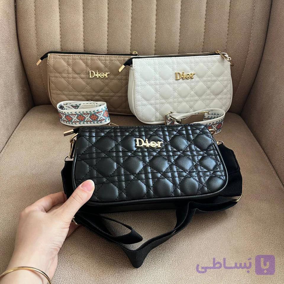 کیف دوشی زنانه دیور در ابعاد  ۱4*۲۳ — تصویر 1