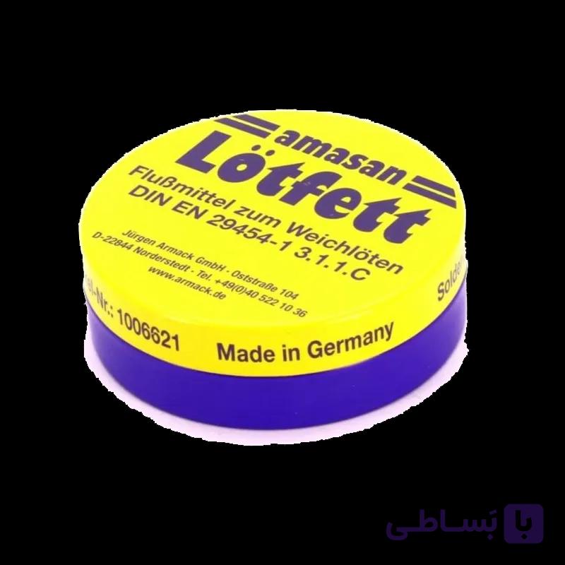 روغن لحیم آماسان لاتفت زرد 50 گرم ا Lotfett Amasan Solder Grease 50g