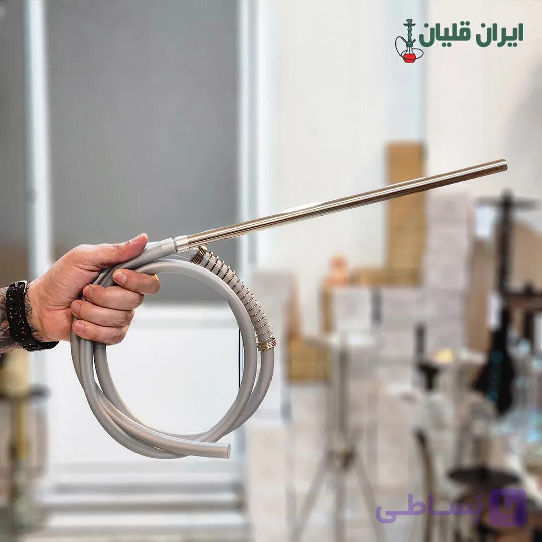 شلنگ سیلیکونی سافت تاچ نقره ای