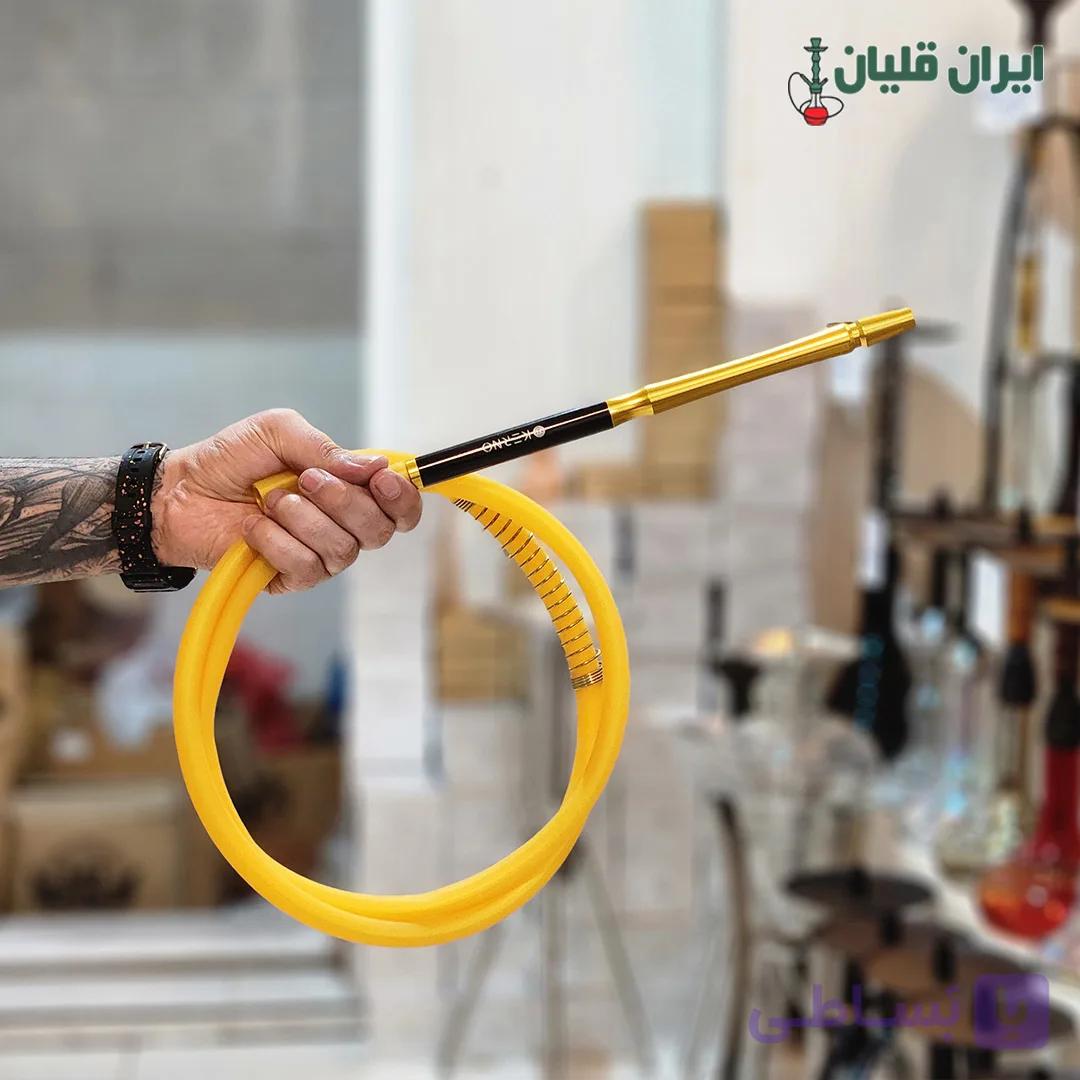شلنگ سیلیکونی کرنو طلایی