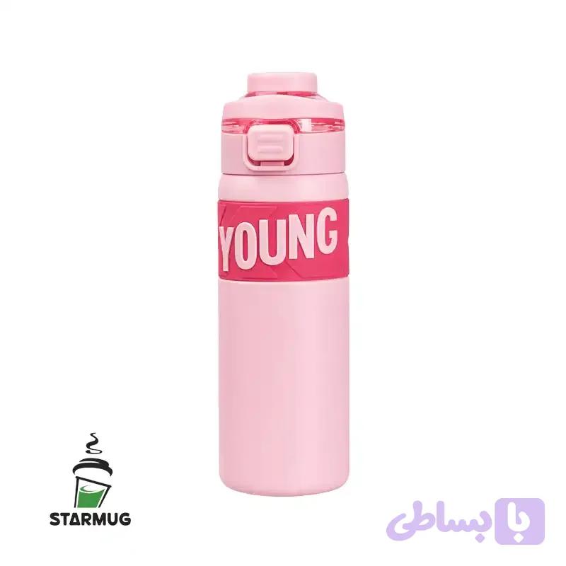 تراول ماگ دوجداره young دو حالته 650 میل